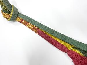 正絹　手組帯締め